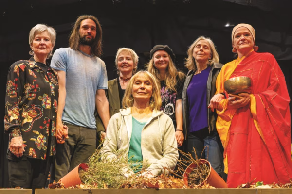 Group photo of the cast of The Dissociates.